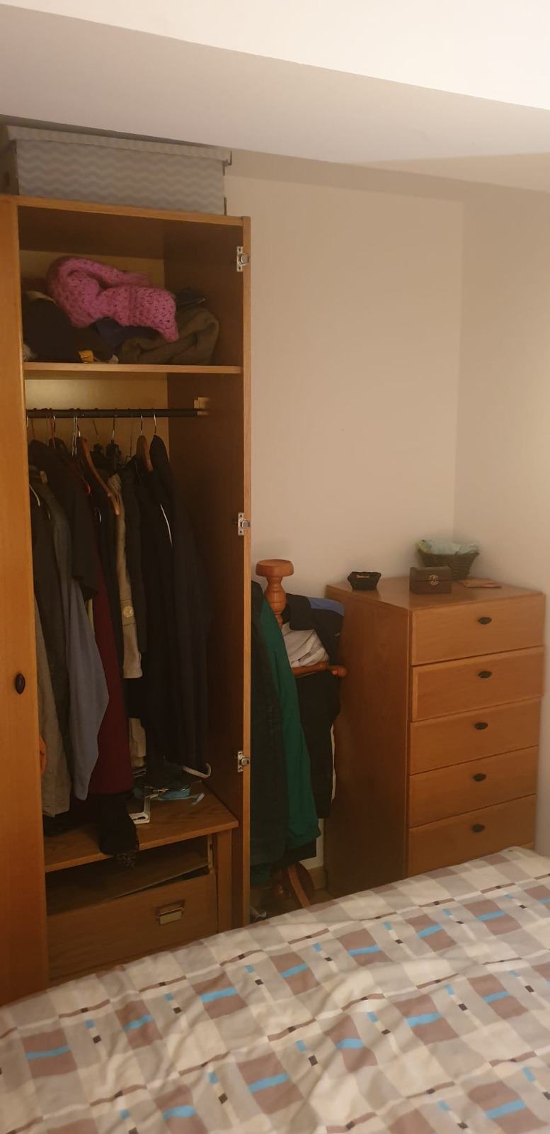Dormitorio principal del piso en Calle Mancho nº 1, Salvatierra de Esca, Zaragoza