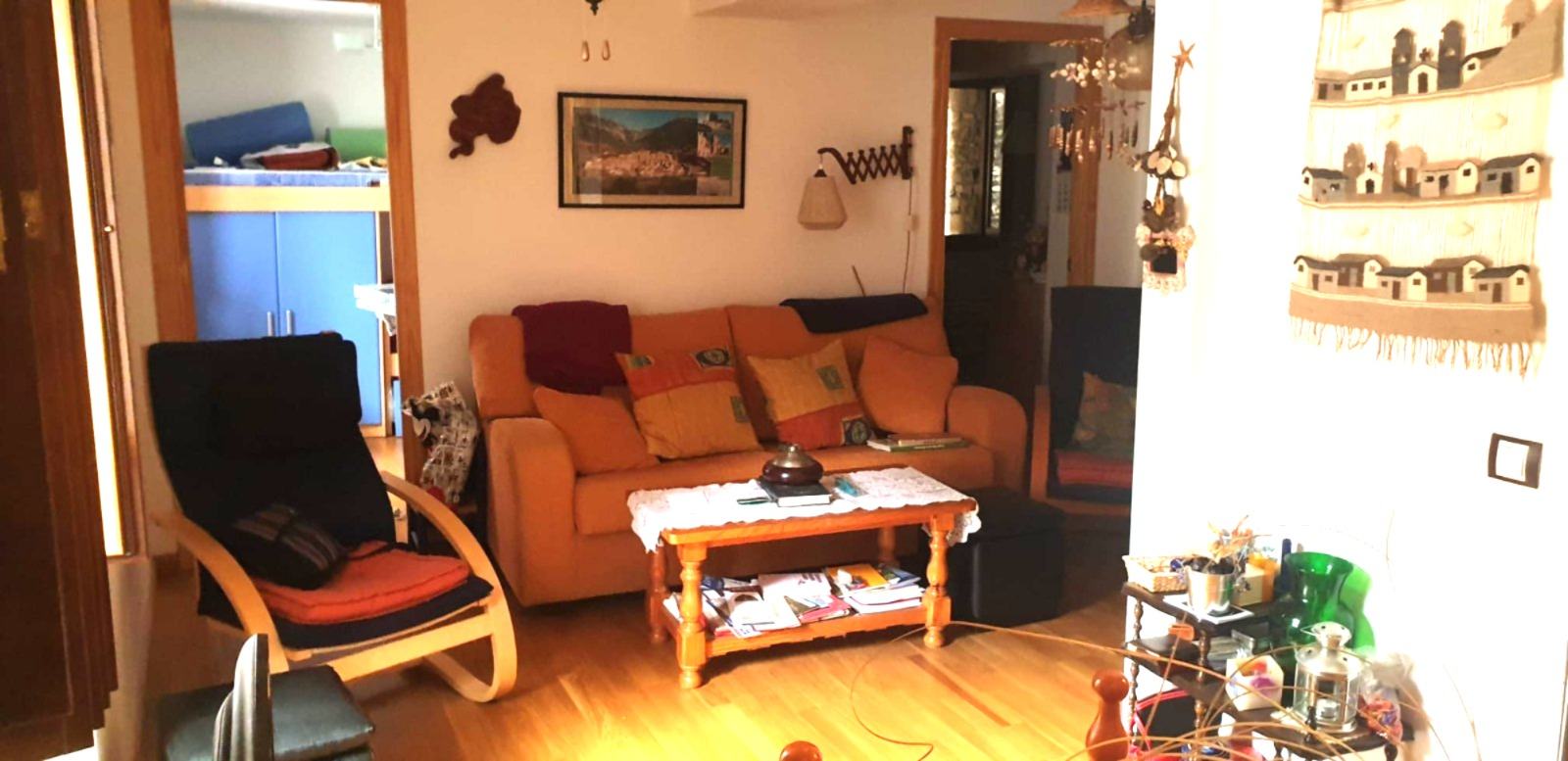 Zona de estar del salón del piso en Calle Mancho nº 1, Salvatierra de Esca, Zaragoza